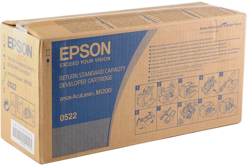 Toner Epson capacité standard AL-M1200 noir (C13S050522)