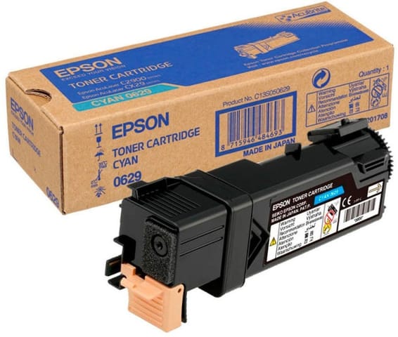 Epson 0629 Cyan - Toner Epson d'origine (C13S050629)
