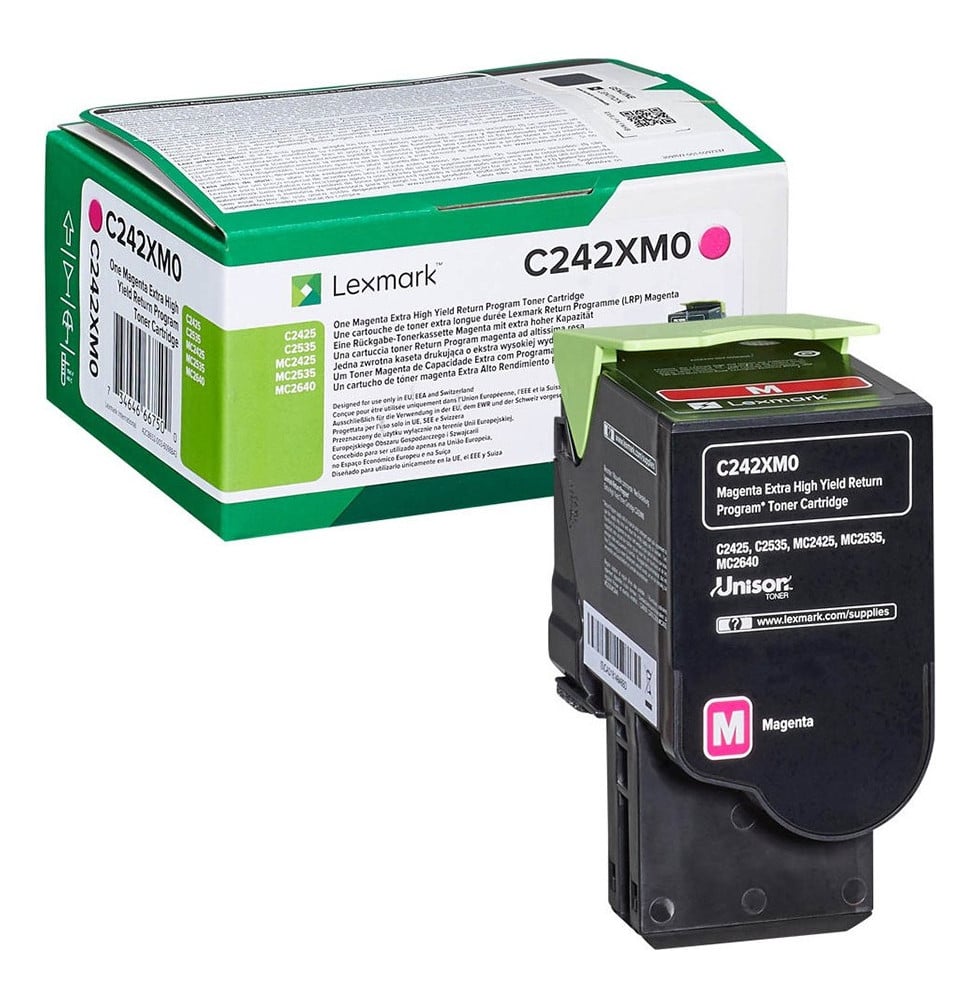 Lexmark Magenta (C245XM0) - Toner Lexmark programme de retour - 3500