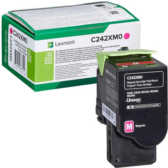 Lexmark Magenta (C245XM0) - Toner Lexmark programme de retour - 3500