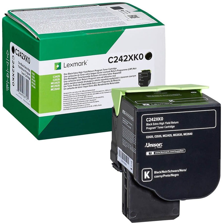 تونر Lexmark أسود (C245XK0) ببرنامج الإرجاع - 6000 — صورة 1