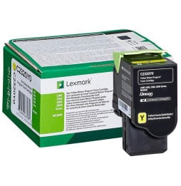 Lexmark Jaune (C2350Y0) - Toner Lexmark programme de retour - 1000