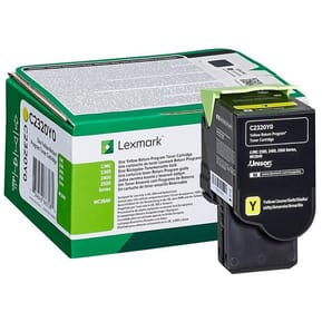 Lexmark Jaune (C2350Y0) - Toner Lexmark programme de retour - 1000