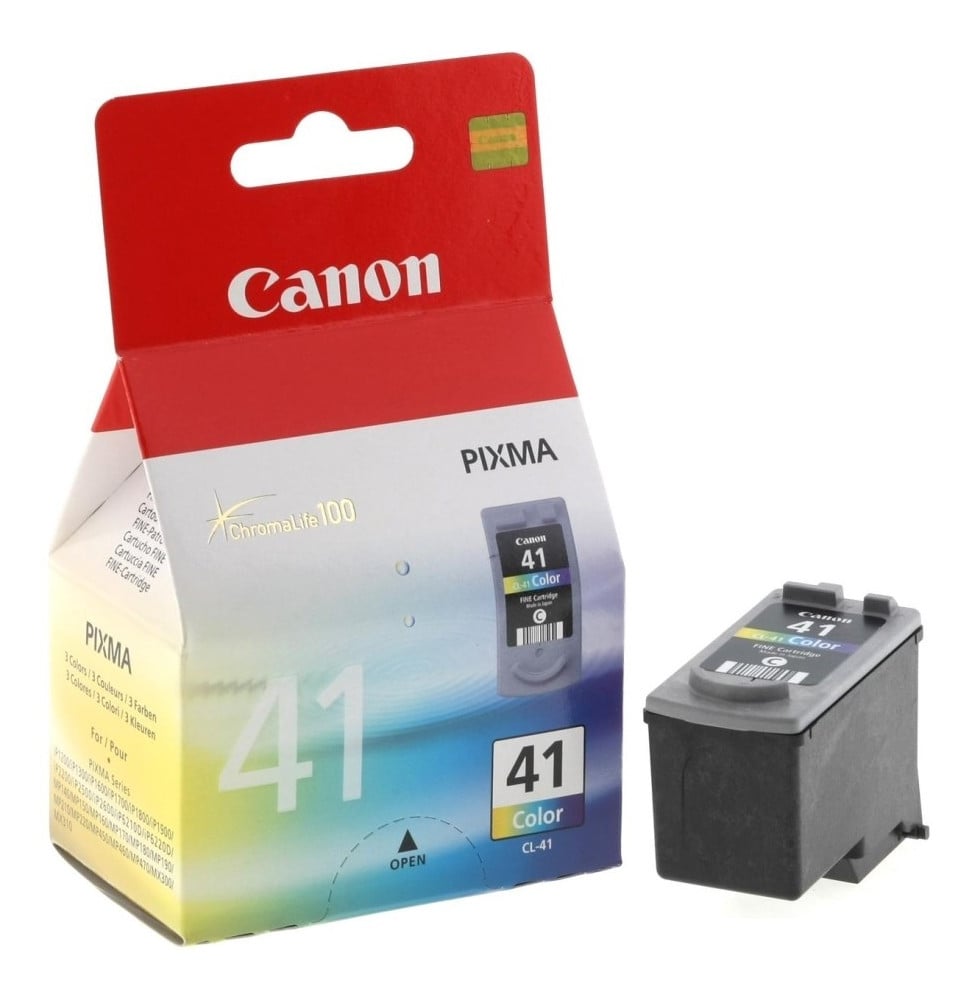 Cartouche d'encre d'origine Canon CL-41 Tri-Color Inkjet