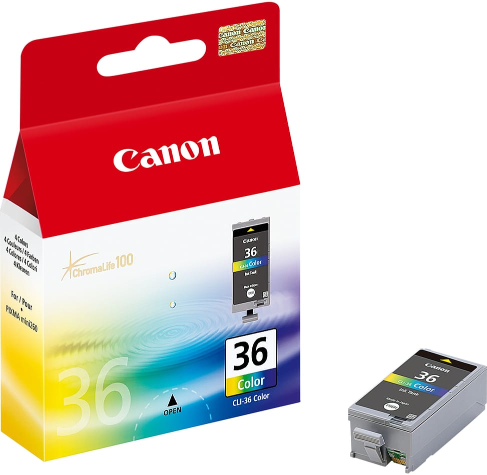 Canon CLI-36 Colour - Original Canon Ink Cartridge (1511B001AF) — image 1