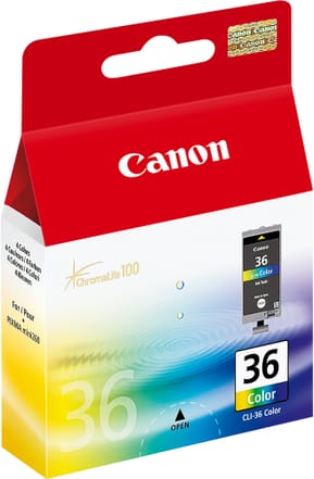 Canon CLI-36 Couleurs - Cartouche d'encre Canon d'origine (1511B001AF) — image 2