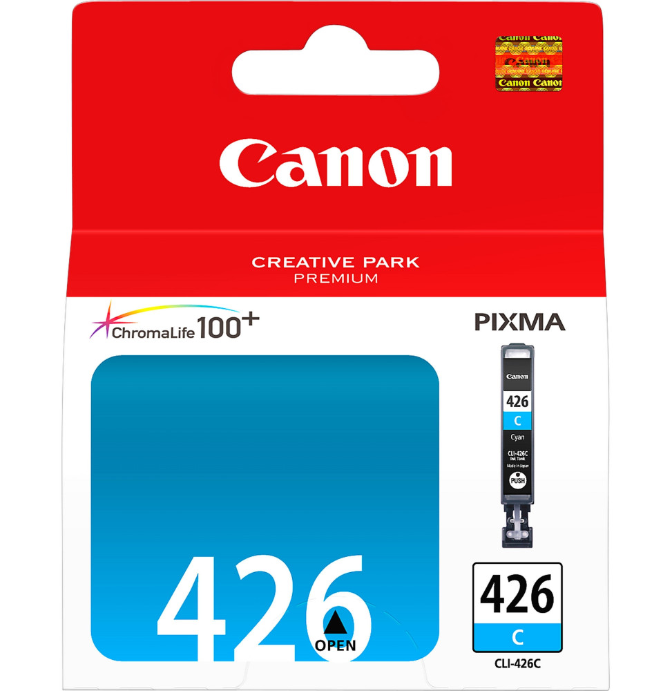 Cartouche d'encre d'origine Canon CLI-426C Cyan