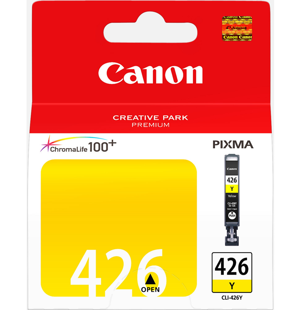 Cartouche d'encre d'origine Canon CLI-426Y Jaune