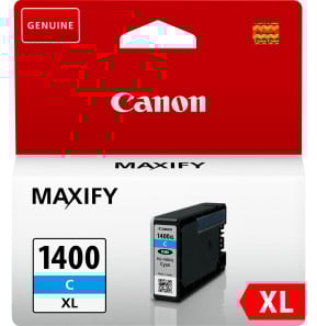 Cartouche d'encre Canon PGI-1400XL C Cyan