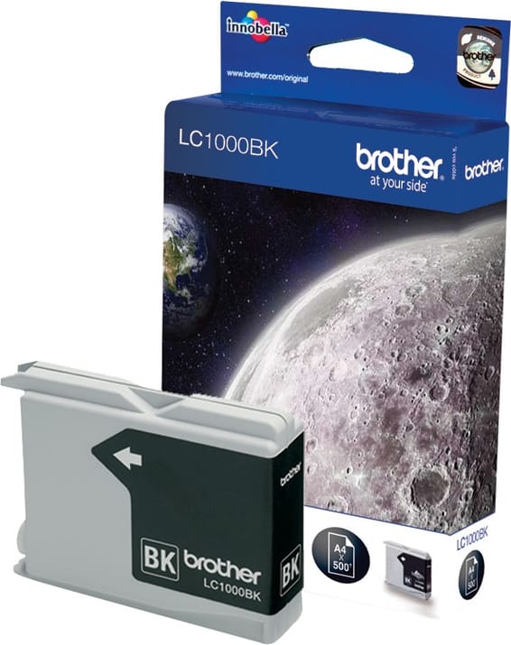 Cartouche d'encre Brother noir (LC1000BK)