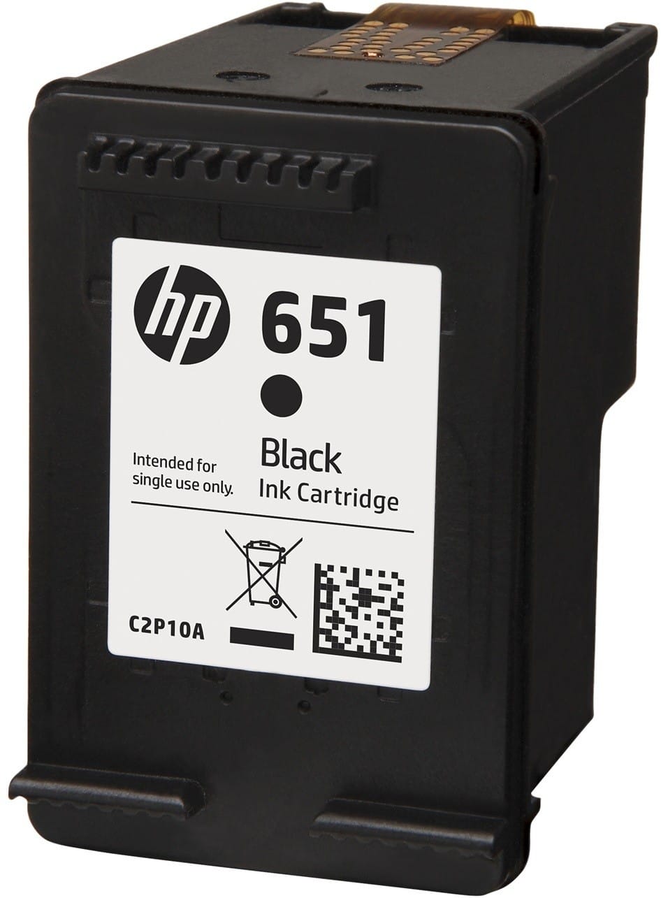 HP 651 Black - Original HP Ink Cartridge (C2P10AE) — image 2