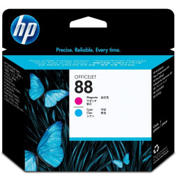 Tête d’impression magenta et cyan HP 88 Officejet (C9382A)