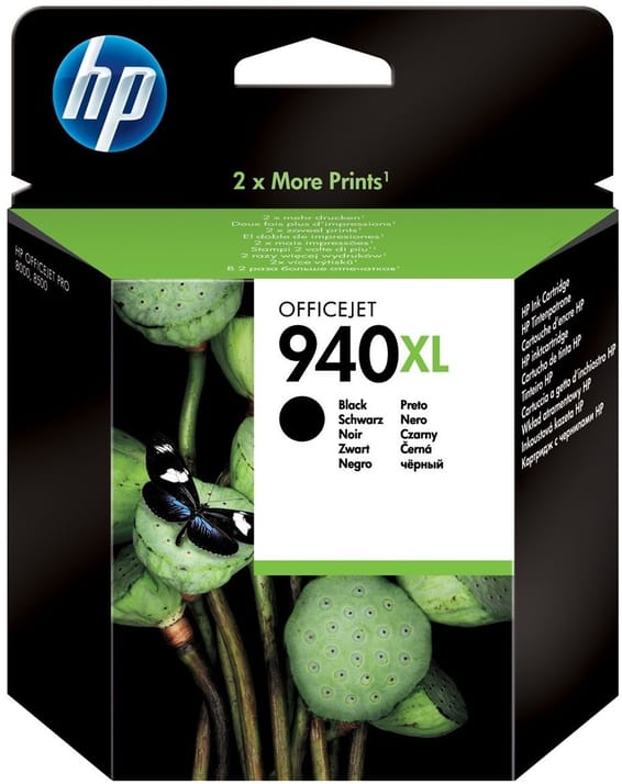 HP 940XL Noir - Cartouche d'encre grande capacité HP d'origine (C4906AE)