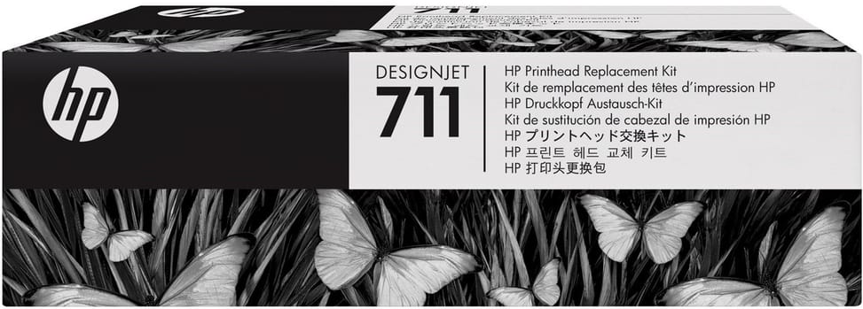طقم استبدال رأس طباعة HP 711 Designjet (C1Q10A) — صورة 1