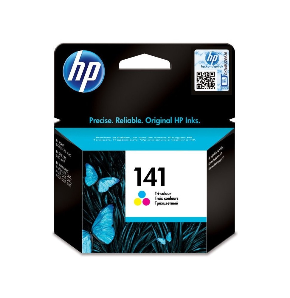 Cartouche d'impression jet d'encre 3 couleurs HP 141 (CB337HE)