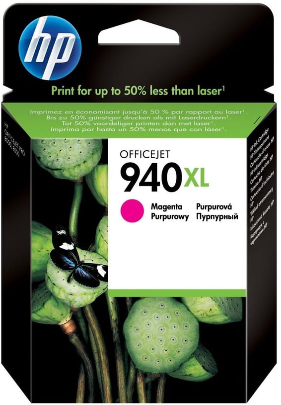 HP 940XL Magenta - Cartouche d'encre grande capacité HP d'origine (C4908AE)