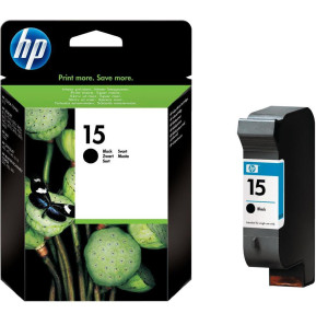 Cartouche d'impression noire grande capacité HP 15 (C6615DE)