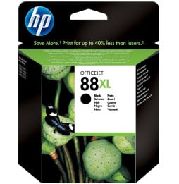 Cartouche d'encre Officejet noire HP 88XL (C9396AE)