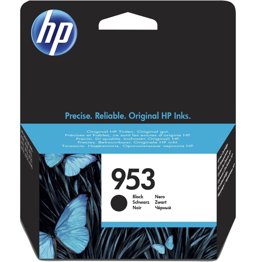 HP 953 Noir - Cartouche d'encre HP d'origine (L0S58AE) prix Maroc