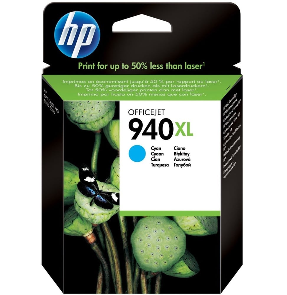 Cartouche d'encre cyan HP 940XL Officejet (C4907AE)