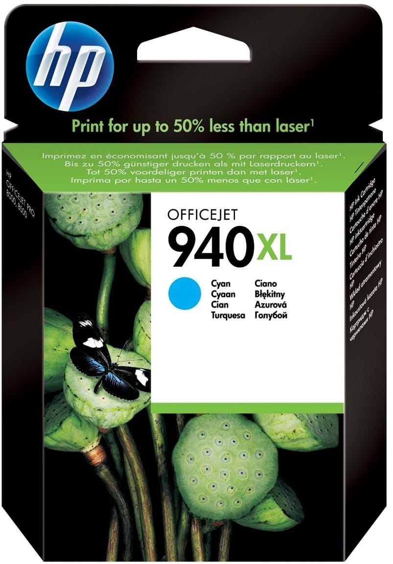 HP 940XL Cyan - Original HP High-Yield Ink Cartridge (C4907AE) — image 1