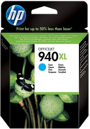 HP 940XL Cyan - Cartouche d'encre grande capacité HP d'origine (C4907AE)