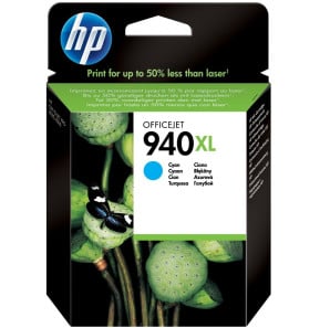 Cartouche d'encre cyan HP 940XL Officejet (C4907AE)