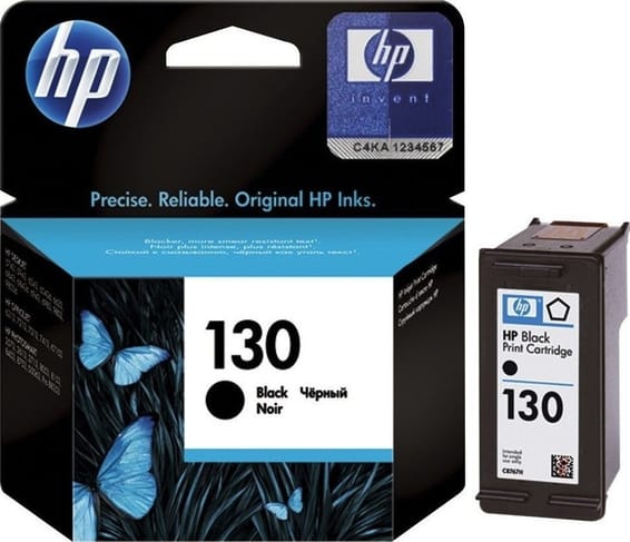 HP 130 Noir - Cartouche d'encre HP d'origine (C8767HE)