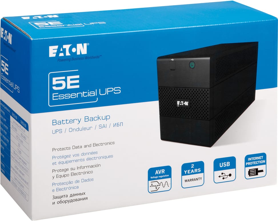 Onduleur Line-interactive Eaton 5E 650VA (5E650IUSB)