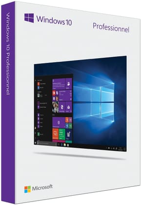 Microsoft Windows 10 Pro 64 bits Français - Licence originale