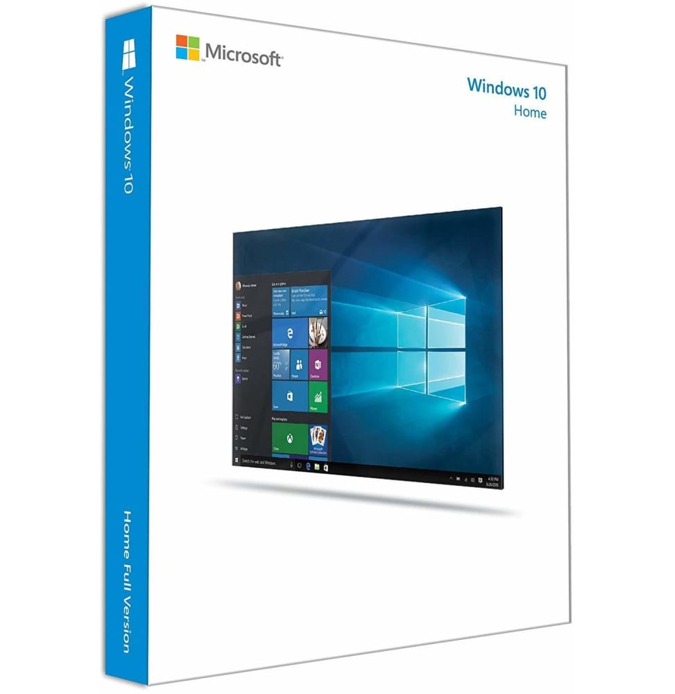 Microsoft Windows 10 Home 64 bits Français (Licence originale + DVD)