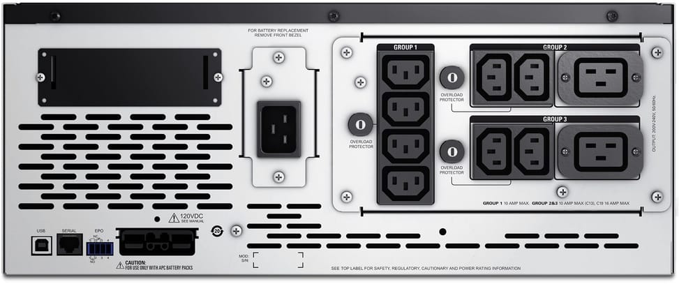 Onduleur Line-interactive APC 3000VA Smart-UPS X - Rack/Tower (SMX3000HV)