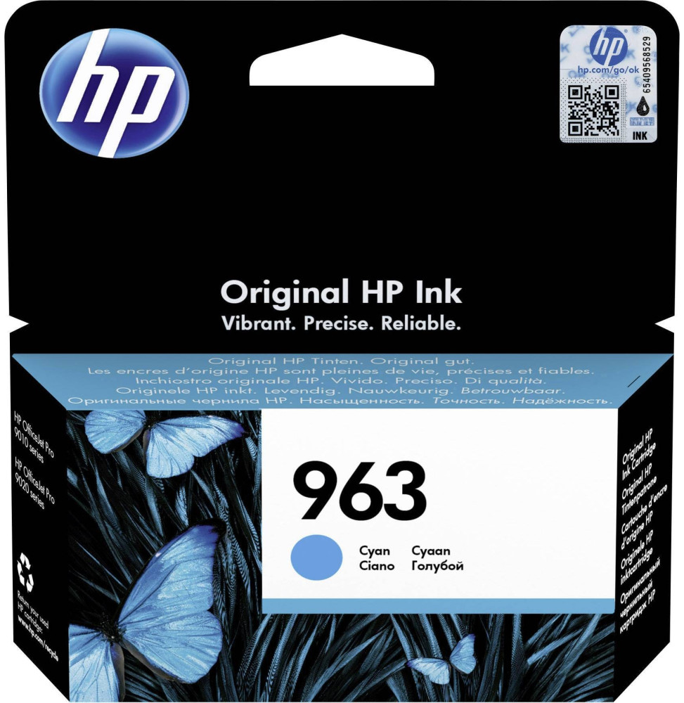 HP 912XL Cartouche d'encre cyan grande capacité authentique