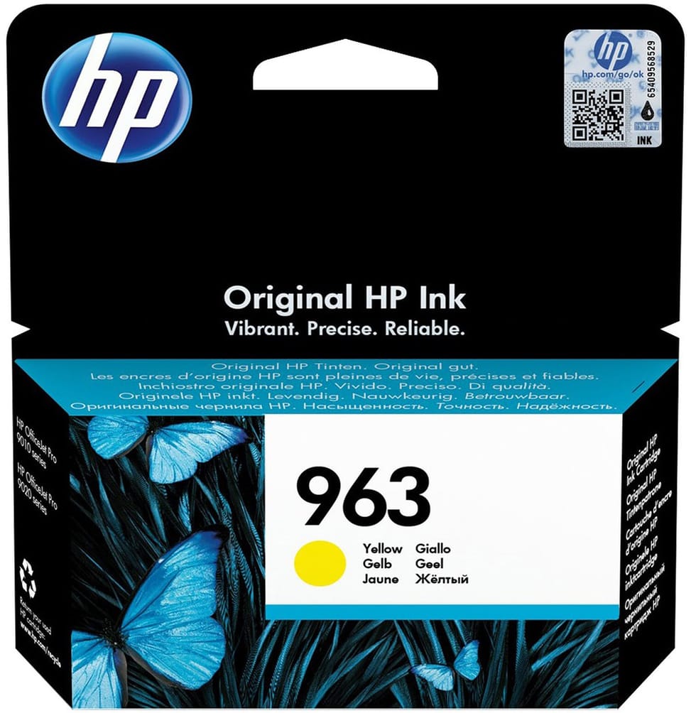 HP 963 Yellow - HP Ink Cartridge (3JA25AE) — image 1