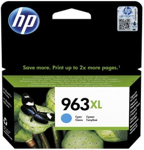 Cartouche d'encre HP 963XL Cyan (3JA27AE)