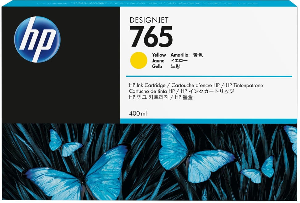 HP 765 Yellow - Original HP Ink Cartridge (F9J50A) — image 1