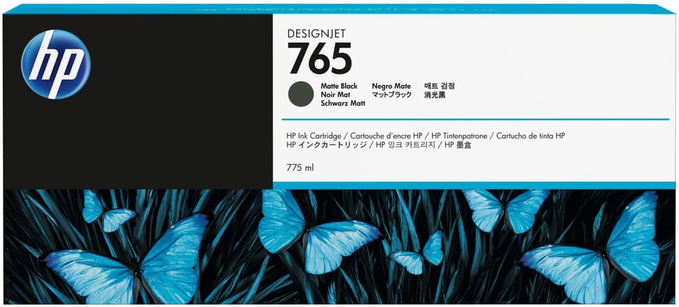 HP 765 Matte Black - Original HP Ink Cartridge (F9J55A) — image 1