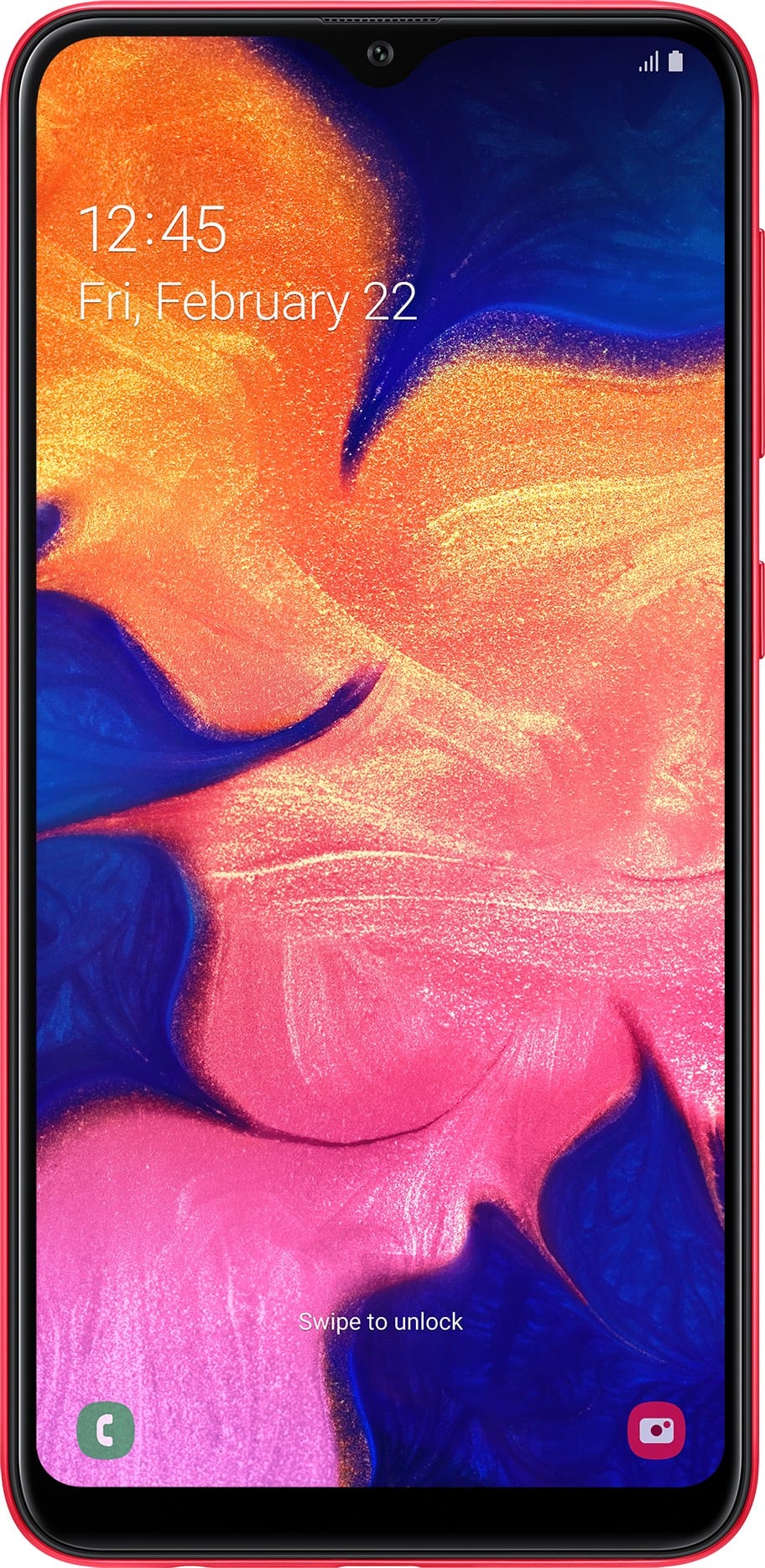 Smartphone Samsung Galaxy A10 (2019) rouge