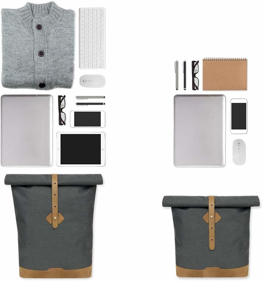 Sac à dos Mobilis Pluriel Rolltop 16" pour ordinateurs portables