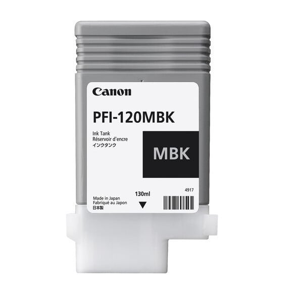 Canon PFI-120 Noir mat - Cartouche d'encre Canon d'origine (2884C001AA)