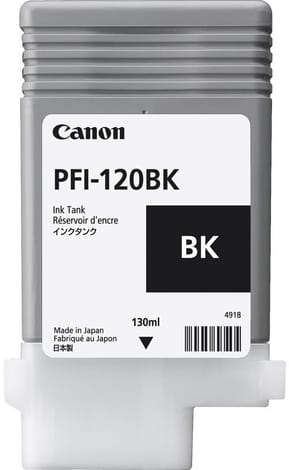 Canon PFI-120 Noir - Cartouche d'encre Canon d'origine (2885C001AA)