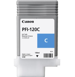 Canon PFI-120 Cyan - Cartouche d'encre Canon d'origine (2886C001AA)