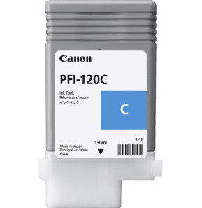 Canon PFI-120 Cyan - Cartouche d'encre Canon d'origine (2886C001AA)