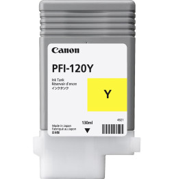 Canon PFI-120 Jaune - Cartouche d'encre Canon d'origine (2888C001AA)