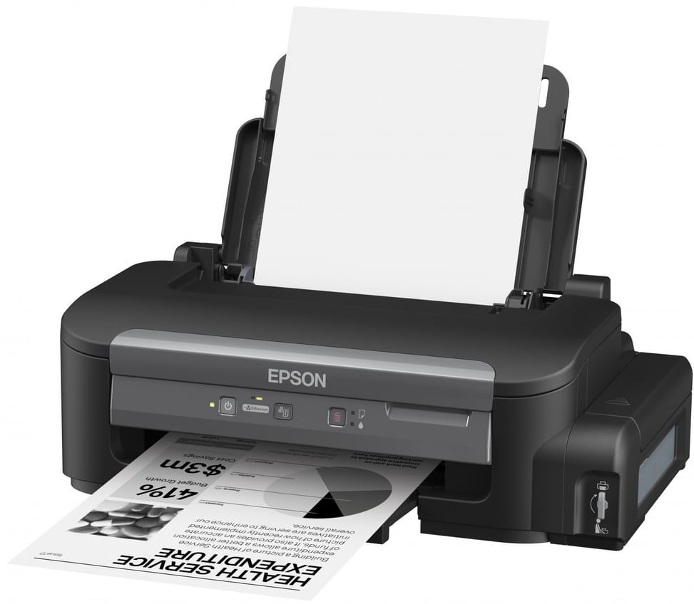 Imprimante Monochrome à réservoir rechargeable Epson WorkForce M100 (C11CC84401)