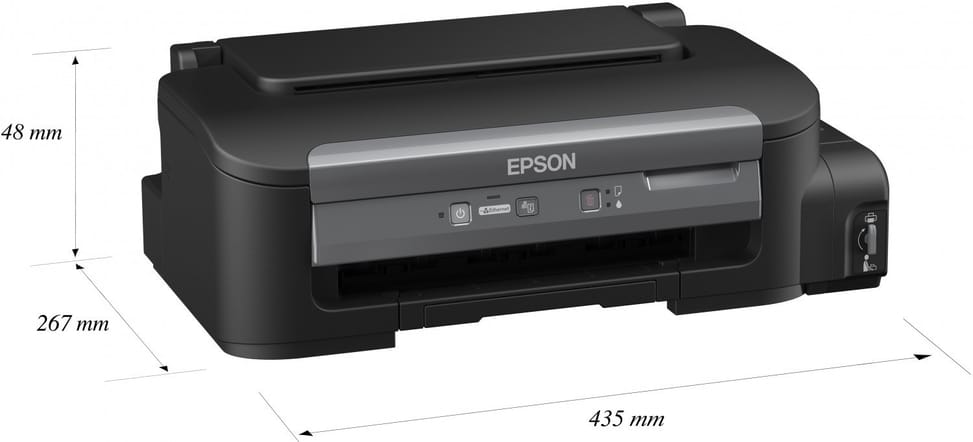 Imprimante Monochrome à réservoir rechargeable Epson WorkForce M100 (C11CC84401)