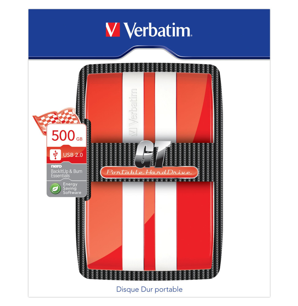 Disque dur portable Verbatim version GT 500 GB