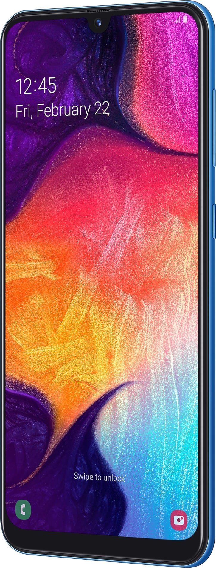 Smartphone Samsung Galaxy A50 (2019, Double Sim) bleu