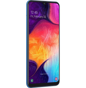 Smartphone Samsung Galaxy A50 (2019, Double Sim) bleu