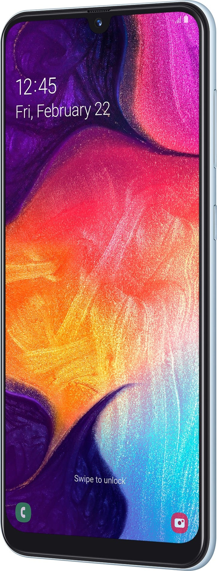 Smartphone Samsung Galaxy A50 (2019, Double Sim) blanc